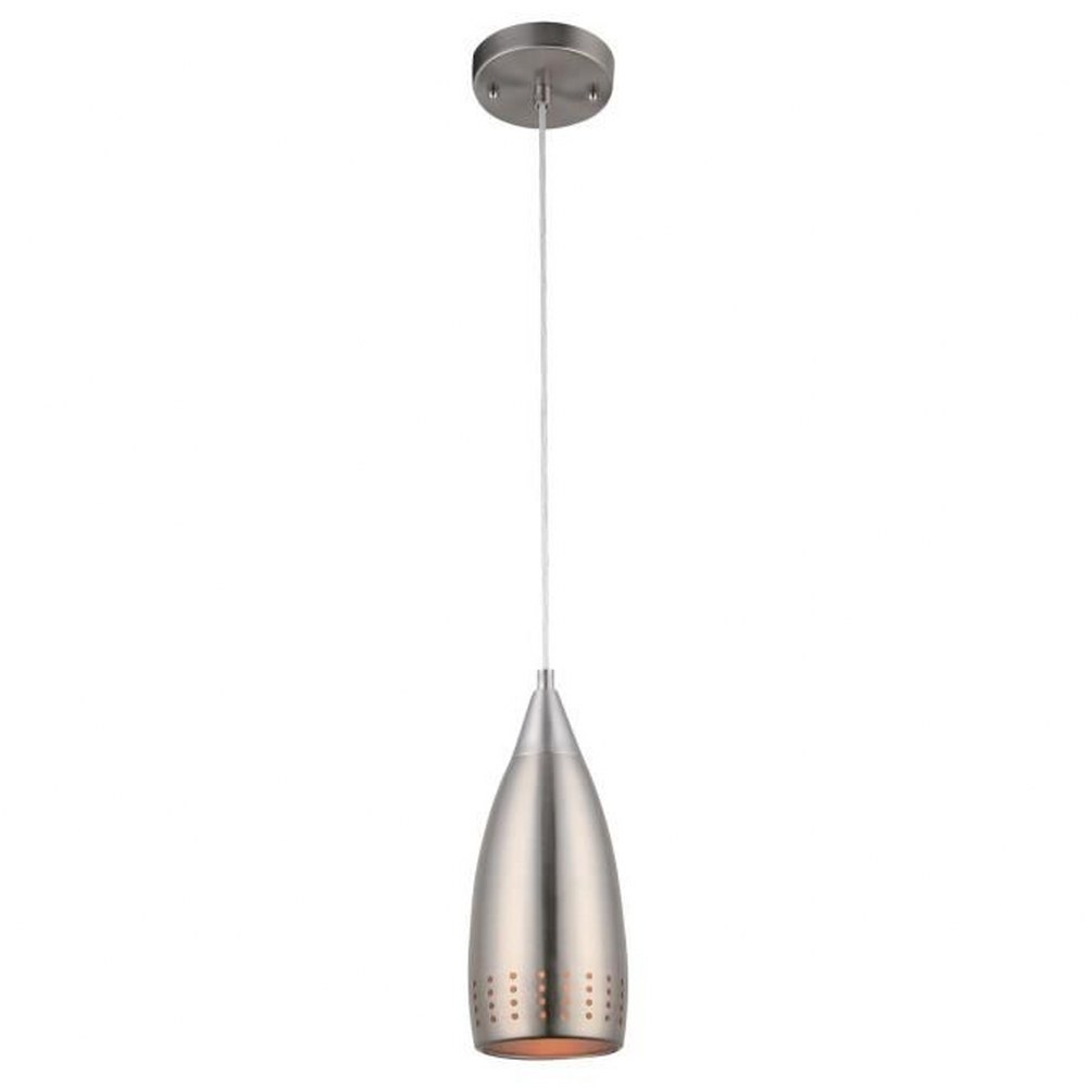 Westinghouse Lighting-6101300-Westinghouse Lighting One-Light Indoor Mini Pendant Oil Rubbed Bronze Finish with Metal Cage Shade Westinghouse Lighting One-Light Indoor Mini Pendant, Oil Rubbed Bronze Finish with Metal Cage Shade