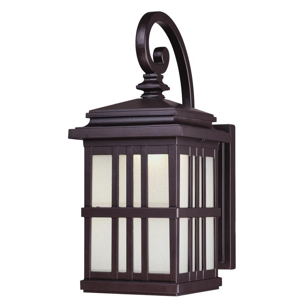 Westinghouse Lighting-6400200-14.63 Inch 9W 3 LED Outdoor Wall Lantern   14.63 Inch 9W 3 LED Outdoor Wall Lantern