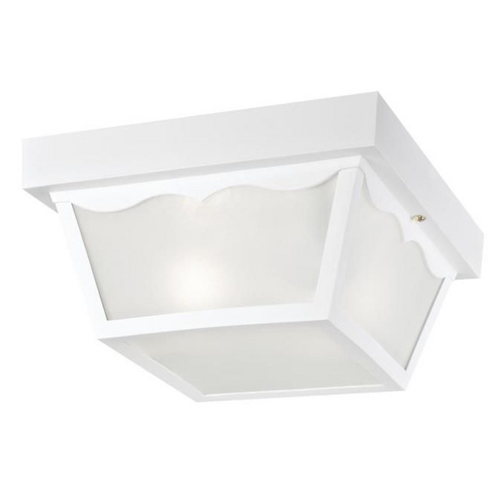 Westinghouse Lighting-6697600-Two Light Flush Mount Outdoor Fixture   Two Light Flush Mount Outdoor Fixture