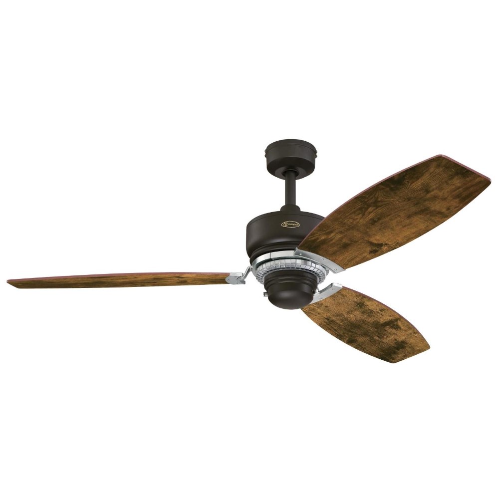 Westinghouse Lighting-7207600-Thurlow - 54 Inch Ceiling Fan   Weathrered Bronze Finish with Driftwood Blade Finish