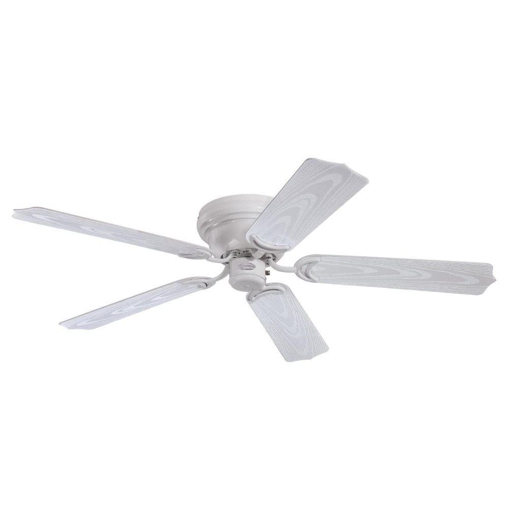 Westinghouse Lighting-7217200-Contempra - 48 Inch Indoor/Outdoor Ceiling Fan   White Finish with White Blade Finish