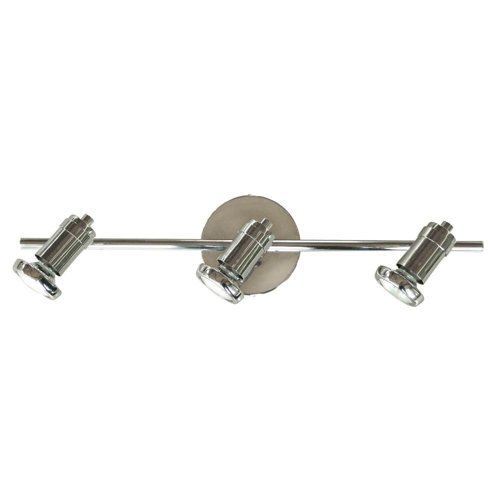 Whitfield Lighting-TP391-3CH-Sheldon - Three Light Track Chrome  Chrome Finish