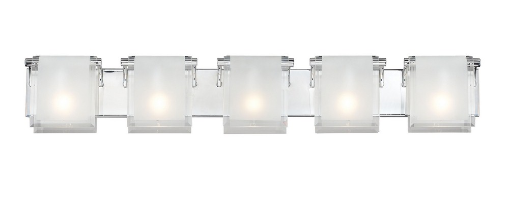 1176654 Z-Lite-169-5V-Zephyr - 5 Light Bath Vanity in Fusi sku 1176654