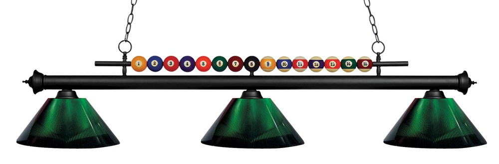 Z-Lite-170MB-ARG-Shark - 3 Light Island/Billiard in Billiard Style - 16 Inches Wide by 15 Inches High   Shark - 3 Light Island/Billiard in Billiard Style - 16 Inches Wide by 15 Inches High