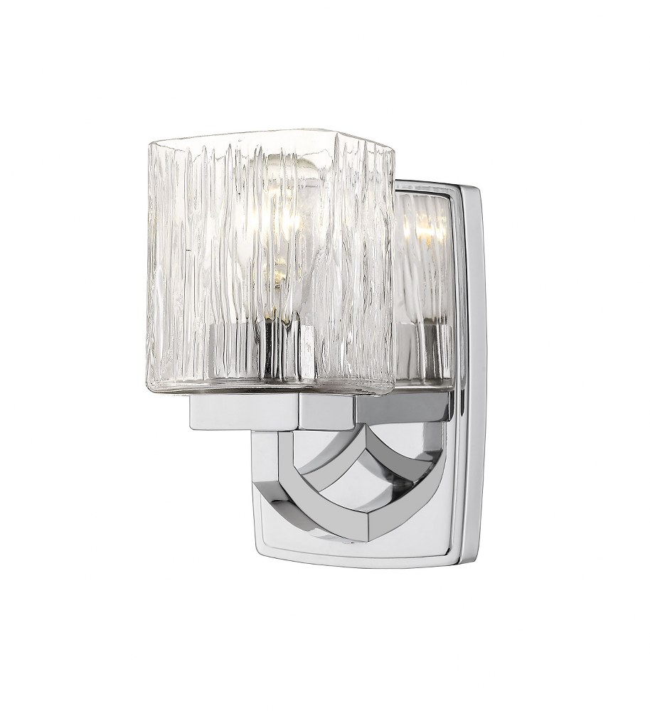 Z-Lite Zaid 1 Light Wall Sconce in Chrome for sale online | eBay