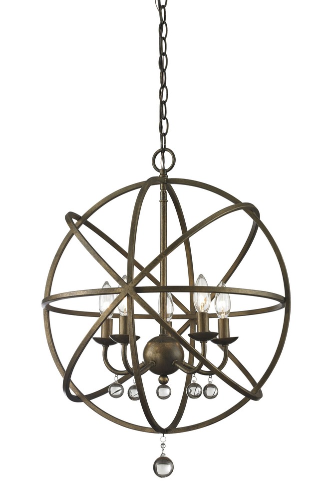 1776894 Z-Lite-416-20-Acadia - 5 Light Pendant in Metropol sku 1776894