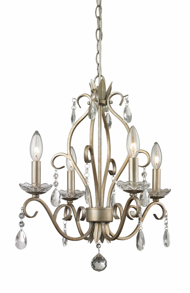 1776882 Z-Lite-424AS-Princess - 4 Light Mini Chandelier in sku 1776882