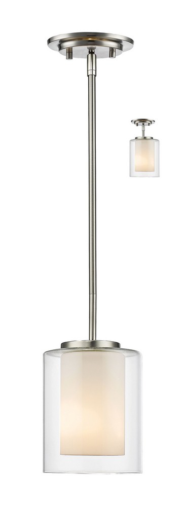 1809617 Z-Lite-426MP-BN-Willow - 1 Light Mini Pendant in U sku 1809617