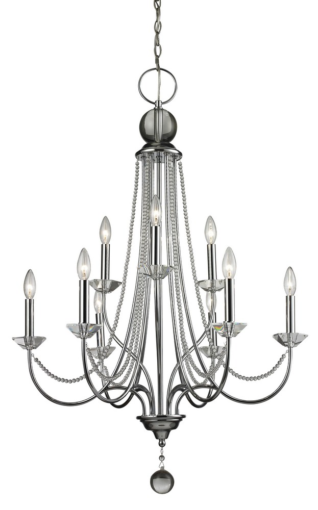 1809580 Z-Lite-429-9-CH-Serenade - 9 Light Chandelier in M sku 1809580