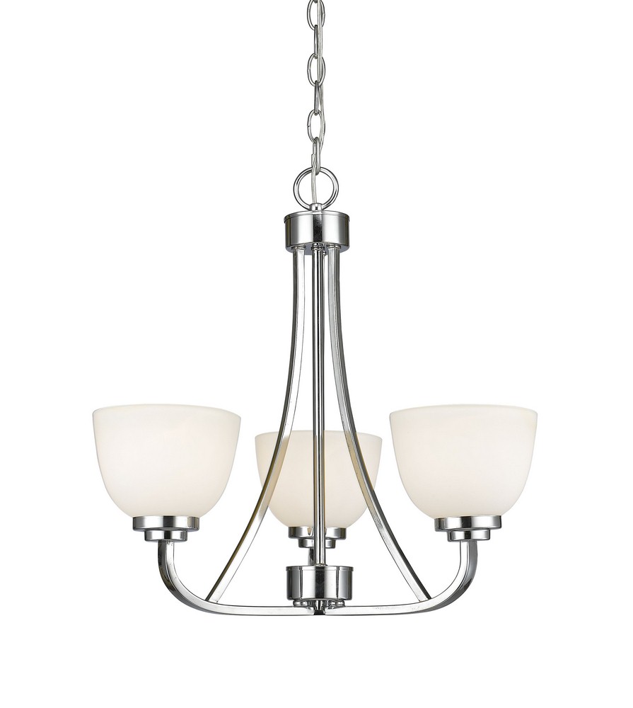 Z-Lite-443-3-CH-Ashton - 3 Light Chandelier in Traditional Style - 20.5 Inches Wide by 19.75 Inches High   Ashton - 3 Light Chandelier in Traditional Style - 20.5 Inches Wide by 19.75 Inches High