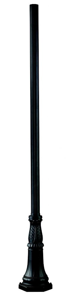 Z-Lite-518P-BK-Accessory - Outdoor Post in Victorian Style - 11.5 Inches Wide by 96 Inches High   Black Finish