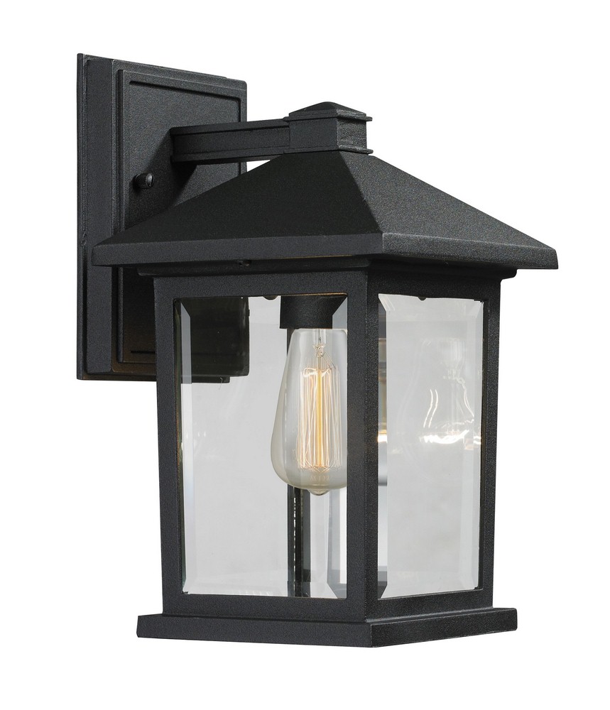 1791151 Z-Lite-531S-BK-Portland - 1 Light Outdoor Wall Mou sku 1791151