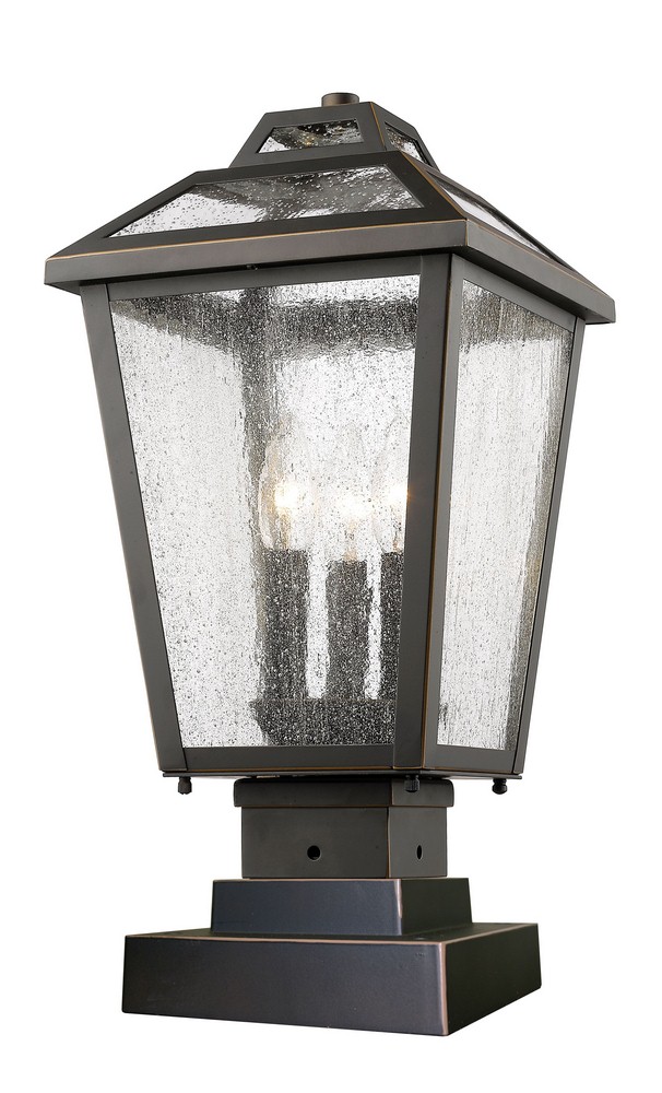 1809692 Z-Lite-539PHMS-SQPM-ORB-Bayland - 3 Light Outdoor  sku 1809692