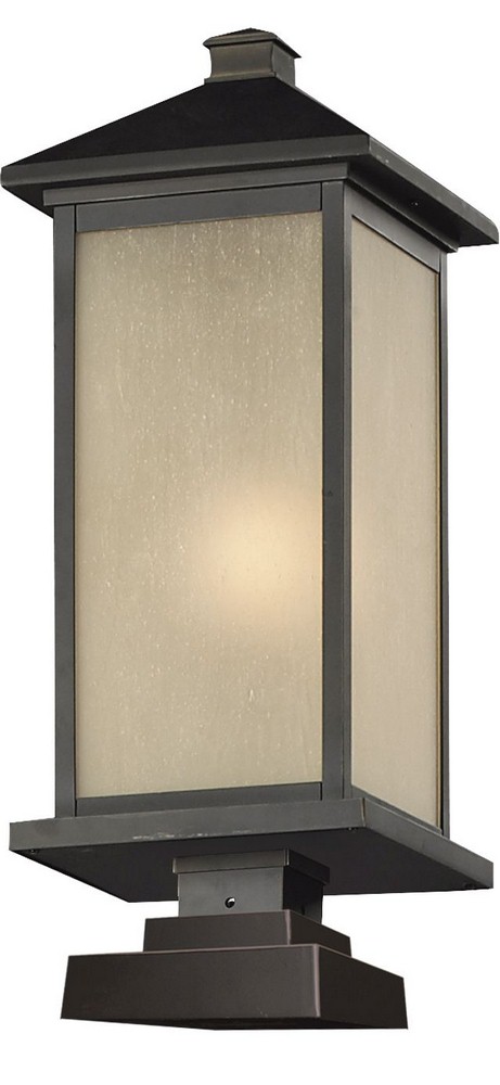 1177014 Z-Lite-548PHB-SQPM-ORB-Vienna - 1 Light Outdoor Sq sku 1177014