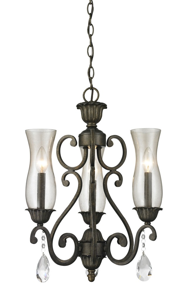 1809791 Z-Lite-720-3-GB-Melina - 3 Light Chandelier in Vic sku 1809791