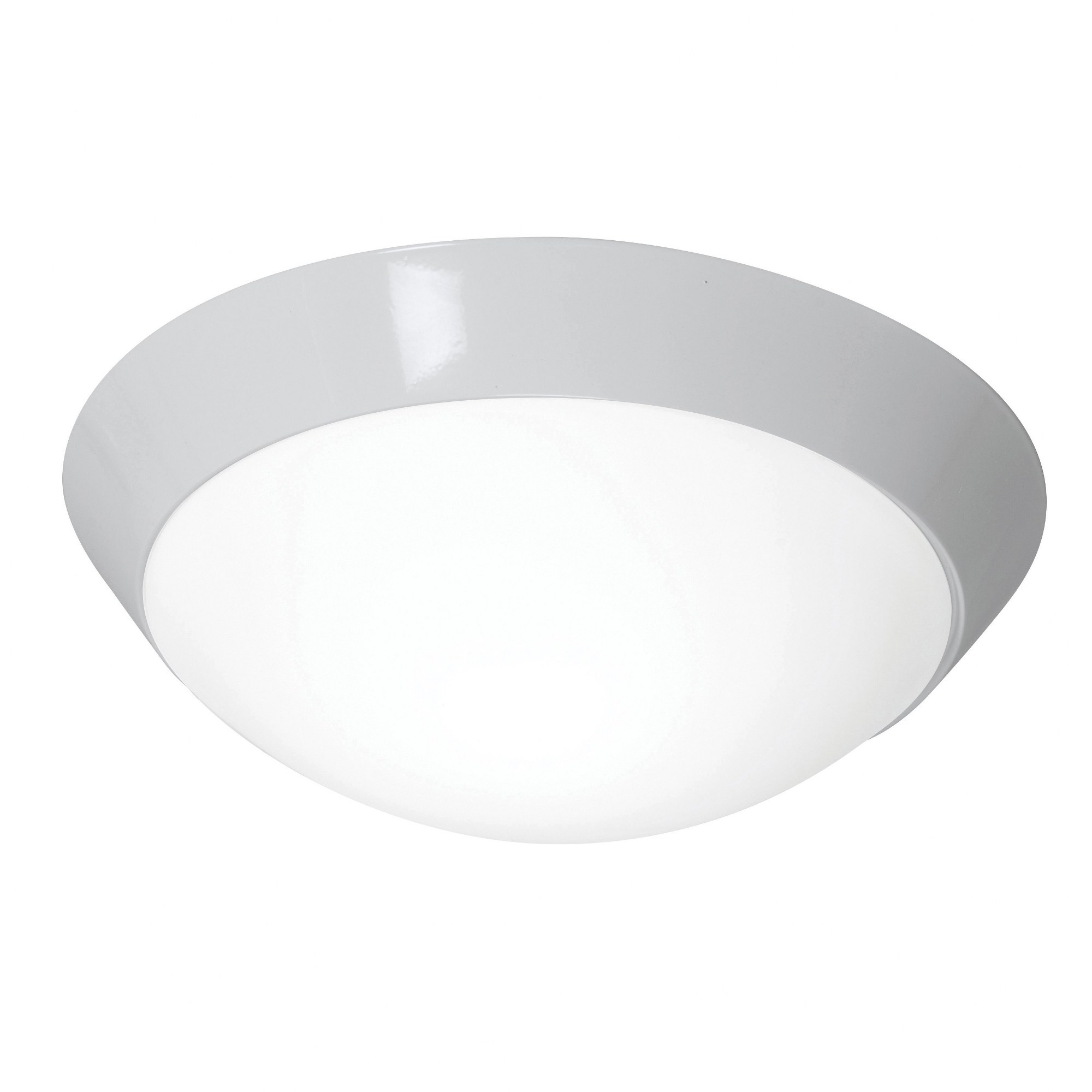 Access Lighting 20626-WH/OPL Cobalt Flush Mount-15 Inches Wide by 5 Inches - Picture 1 of 4
