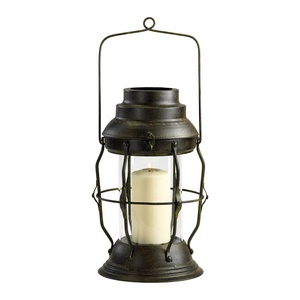 Cyan lighting-04290-Willow - Lantern - 8.75 Inches Wide by 19 Inches High   Rustic Finish