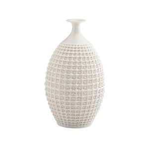 Cyan lighting-04441-Diana - Large Vase - 8 Inches Wide by 14 Inches High   Matte White Finish