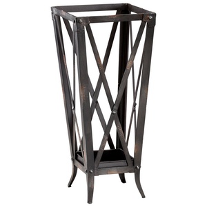 Cyan lighting-04865-Hacienda - Umbrella Stand - 9.5 Inches Wide by 21.5 Inches High   Raw Steel Finish
