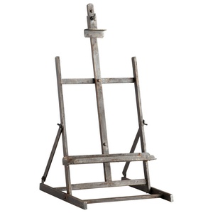 Cyan lighting-05059-Laramie - Small Stand - 14 Inches Wide by 27.75 Inches High   Raw Steel Finish