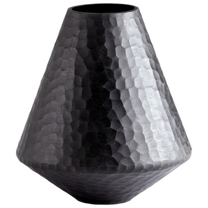 Cyan lighting-05385-Lava - small Vase - 10.25 Inches Wide by 11 Inches High   Black Finish