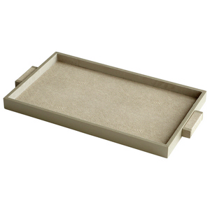 Cyan lighting-06012-Melrose - 22 Inch Medium Decorative Tray   Shagreen Finish