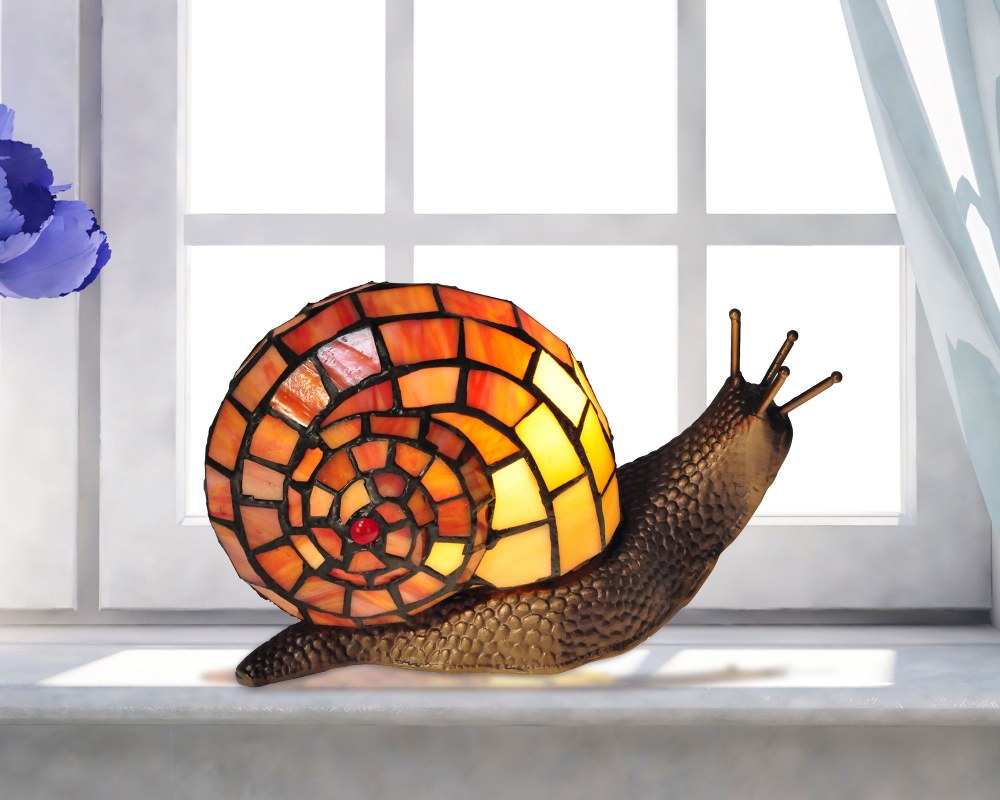 snail lamps