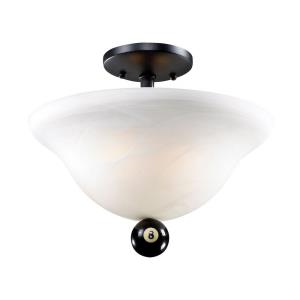 bell shape ceiling semi flush