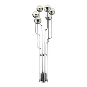 polished nickel floor lamps