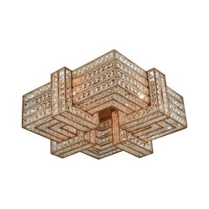 geometric ceiling flush mounts
