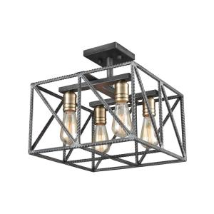 industrial ceiling semi flush mounts