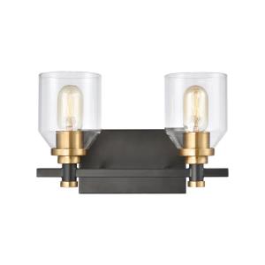 black bathroom vanity lighting