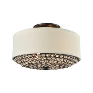 circle shape ceiling semi flush mounts