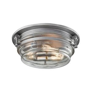 silver ceiling flush mounts