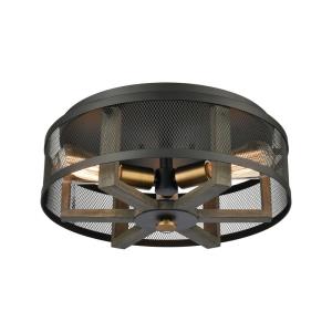 black ceiling flush mounts
