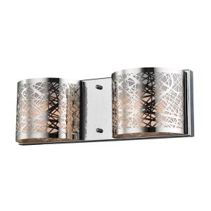 chrome bathroom vanity lighting