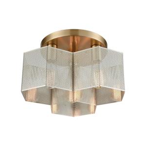 quatrefoil ceiling semi flush mounts