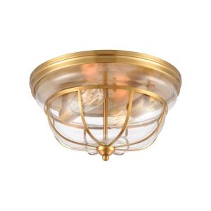 caged ceiling flush mounts