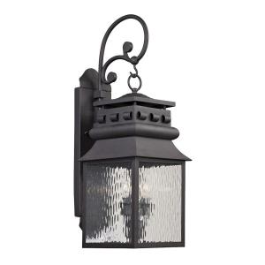 square and rectangular outdoor wall lighting