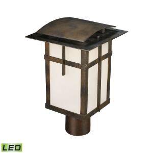 contemporary outdoor post lighting