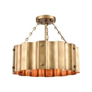 brass ceiling semi flush mounts