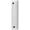 24 Inch Down Rod Length - Matte White Finish