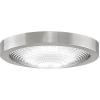 Brushed Nickel Finish - Opal Frosted Glass Color