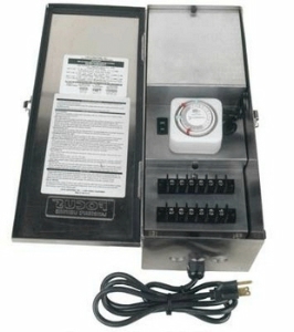 focus landscape lighting transformer