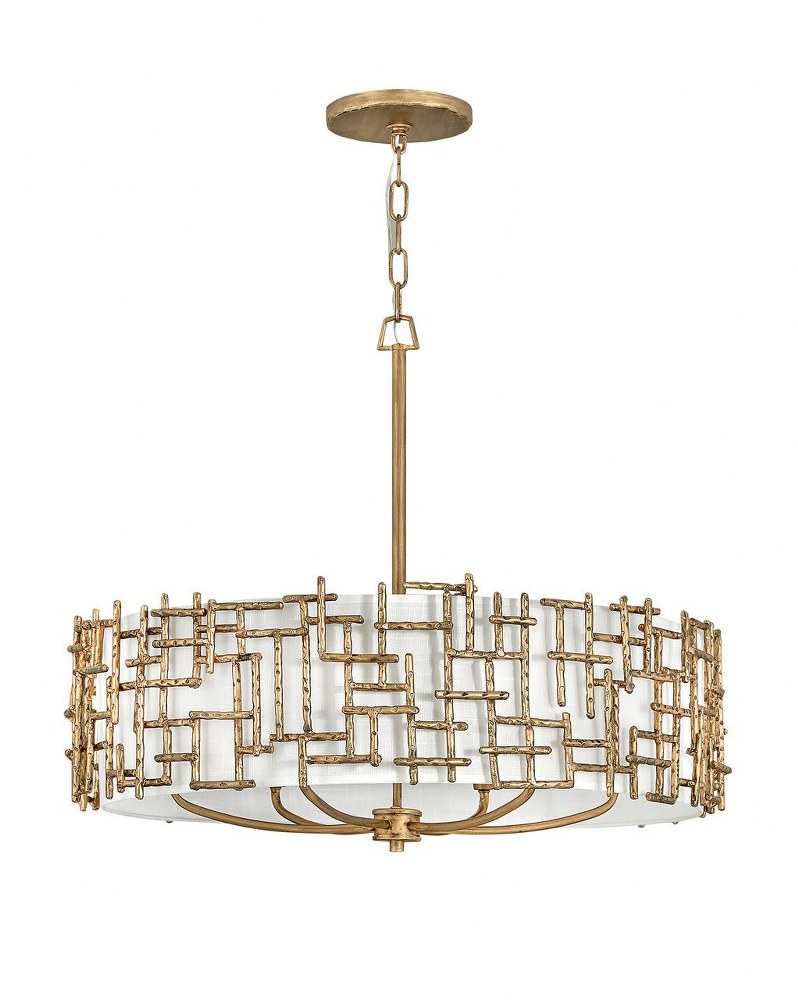 28 inch drum chandelier