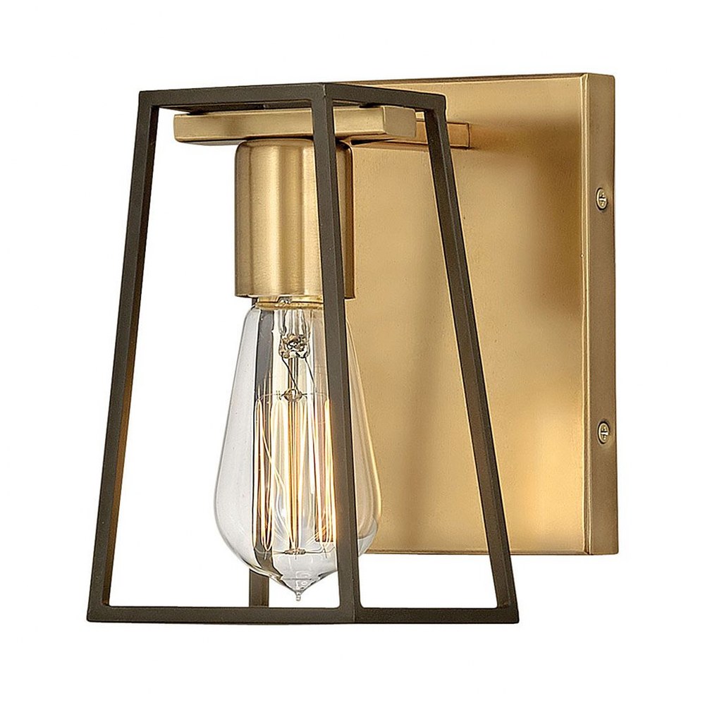 Hinkley Lighting Hinkley 4540RB Transitional One Light Wall Sconce from Sloan collection in Bronze/Darkfinish 