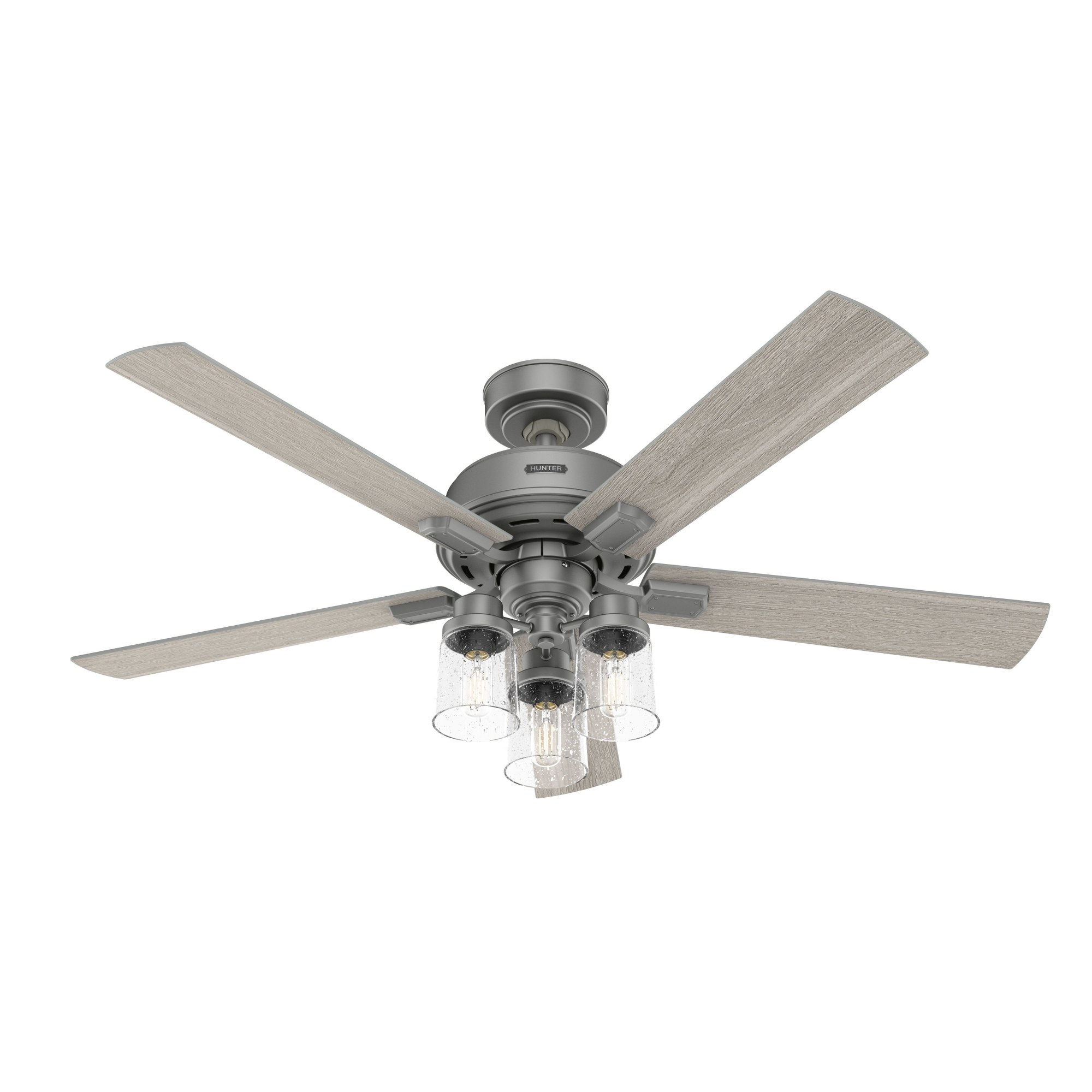 Hunter Fans 51855 Hartland - 5 Blade Ceiling Fan with Light Kit In Farmhouse - Picture 1 of 2