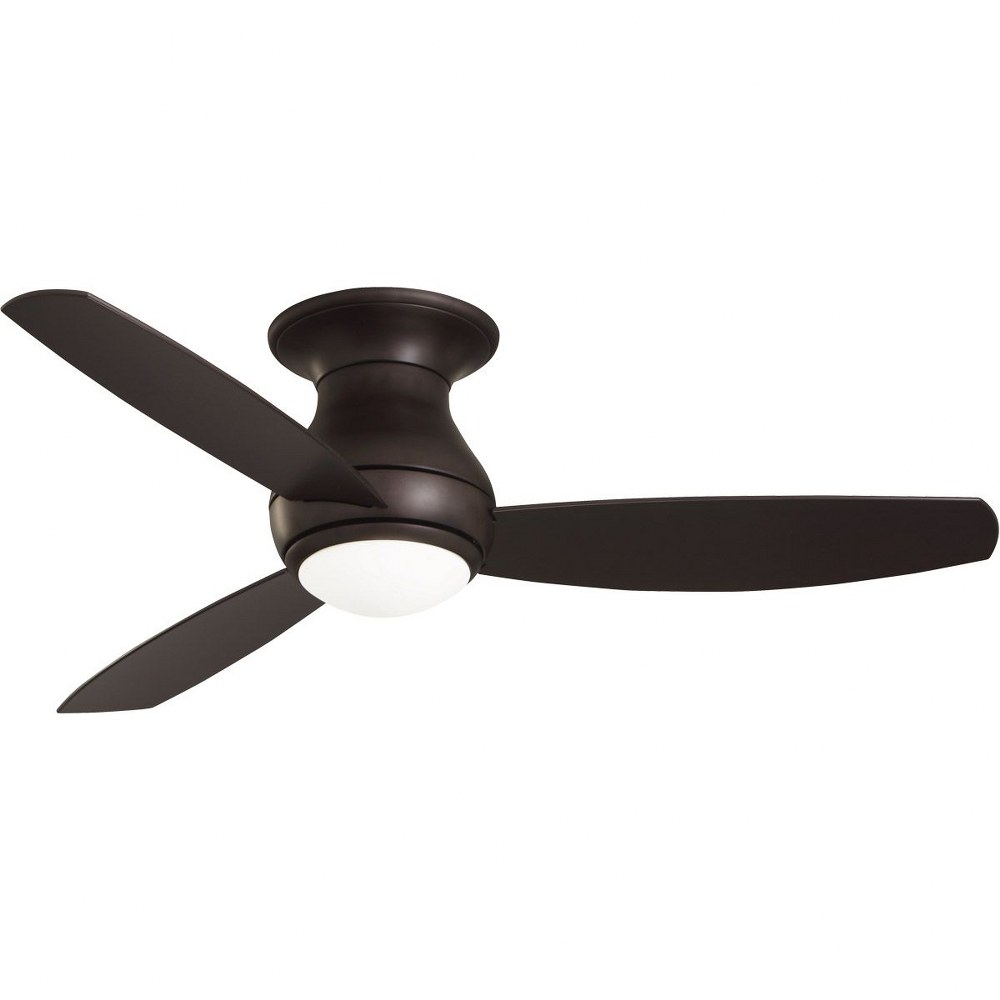 3-Blade Ceiling Fan with LED Lighting and 6-Speed Remote Control Emerson CF153LBS Curva Sky 52-inch Modern Ceiling Fan