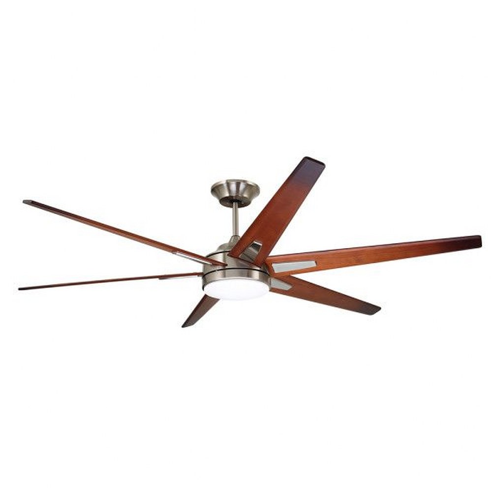 Kathy Ireland Home Cf915w72 Rah Eco 72 Inch 6 Blade Ceiling Fan With Light Kit