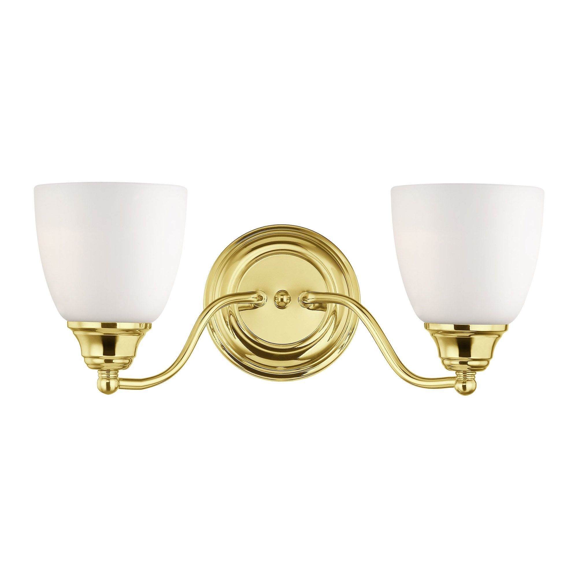 Livex Lighting 13672-02 Somerville - 2 Light Bath Vanity in Traditional Style -